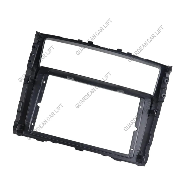 9 Inch Zwart Autoradio Frame & Adapterkabel voor Mitsubishi Pajero V97, V80, V90, V93 (2006-2012) - Naadloze Dashboard Integratie
