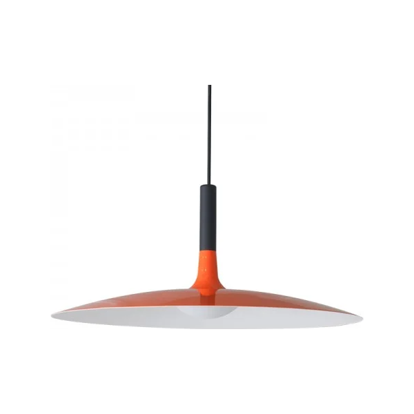 Stijlvolle Oranje LED Hanglamp voor een Moderne Uitstraling in Keuken & Slaapkamer - Energiezuinig met 7W, 35cm Grootte & Instelbare Kleurtemperaturen