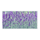 Set van 2 Luxe Posters met Close-up van Wilde Paarse Lavendels, 80x40cm, van Hoogwaardig Papier - Perfecte Wanddecoratie voor Slaapkamer, Woonkamer, Kinderkamer en Kantoor, Voegt Kleur en Natuurschoon Toe aan Elke Ruimte
