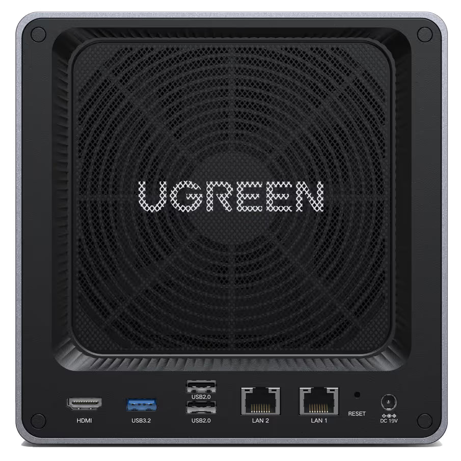 UGREEN NASync DXP4800 Plus NAS server – 4 bay opslag server met Intel Pentium 8GB DDR5 – 10Gbps en 2.5Gbps netwerk – M.2 NVMe ondersteuning – RAID opslag systeem – personal cloud en media server voor thuis en kantoor
