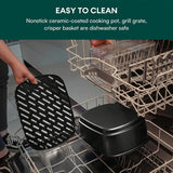 Chefree AFG01 Binnen Grill en Airfryer Combinatie – 1660W – 6L Capaciteit – Multifunctionele Oven – Voor Gezond en Snel Koken