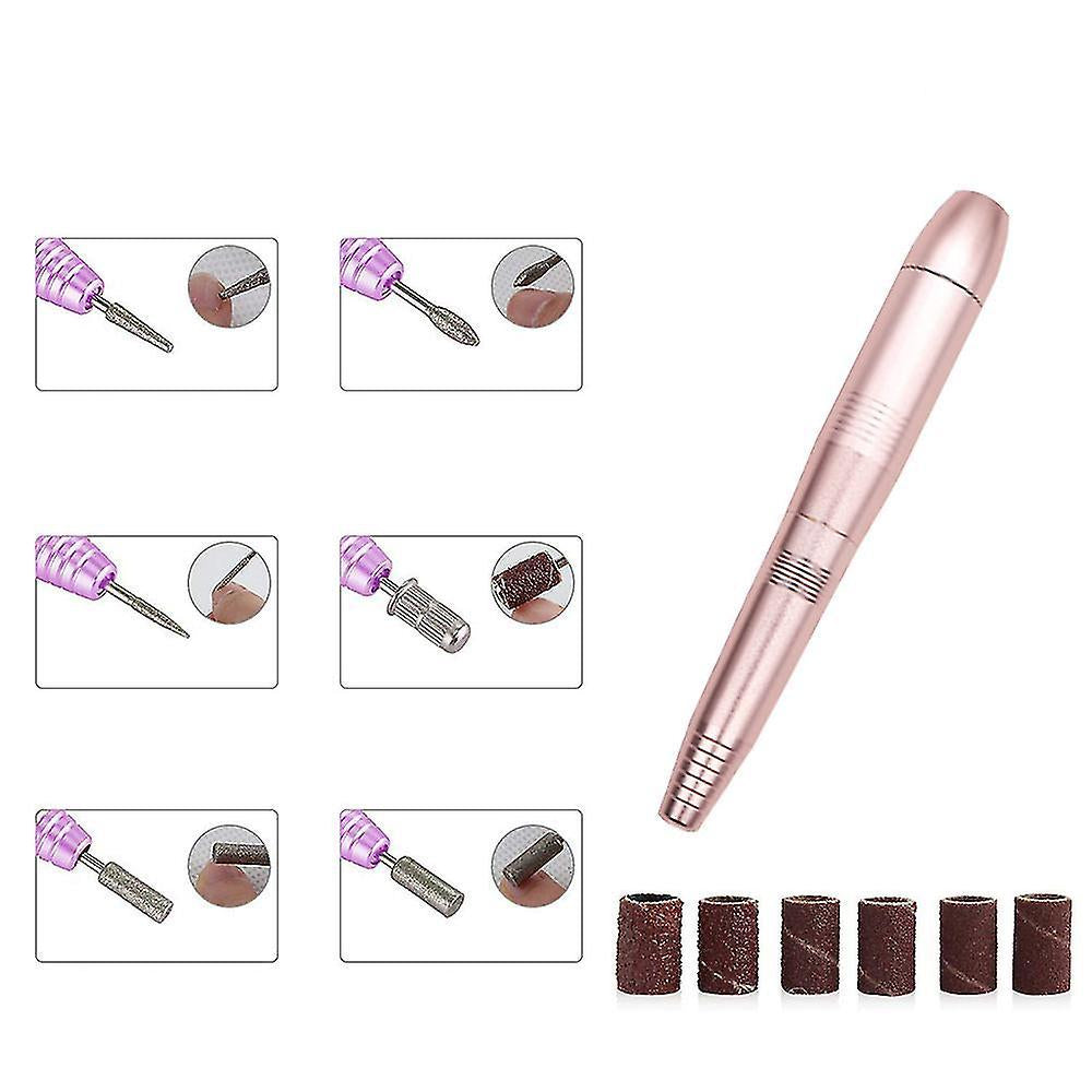 Elektrische Nagelvijl & Boormachine Set | 35000 RPM | Professioneel Gereedschap voor Manicure & Pedicure | Ideaal voor Natuurlijke & Kunstnagels | Inclusief Accessoires | Laag Geluid & Trilling | Eenvoudig & Efficiënt in Gebruik