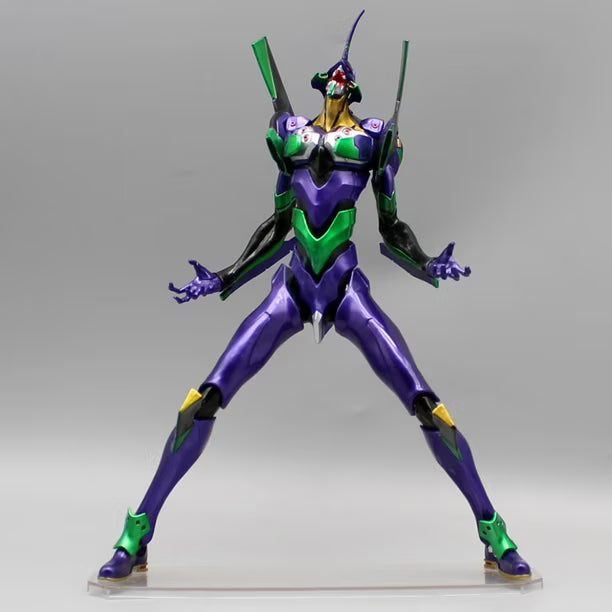 Evangelion Unit-01 Berserk Figuur - Ichiban Kuji A Prize Neon Genesis Evangelion EVA-01 Standbeeld - Gedetailleerd Anime Verzamelbeeld Collectible Figure - Paarse Mecha Robot Figuur voor Vitrinekast Bureau Anime Collectie en Display