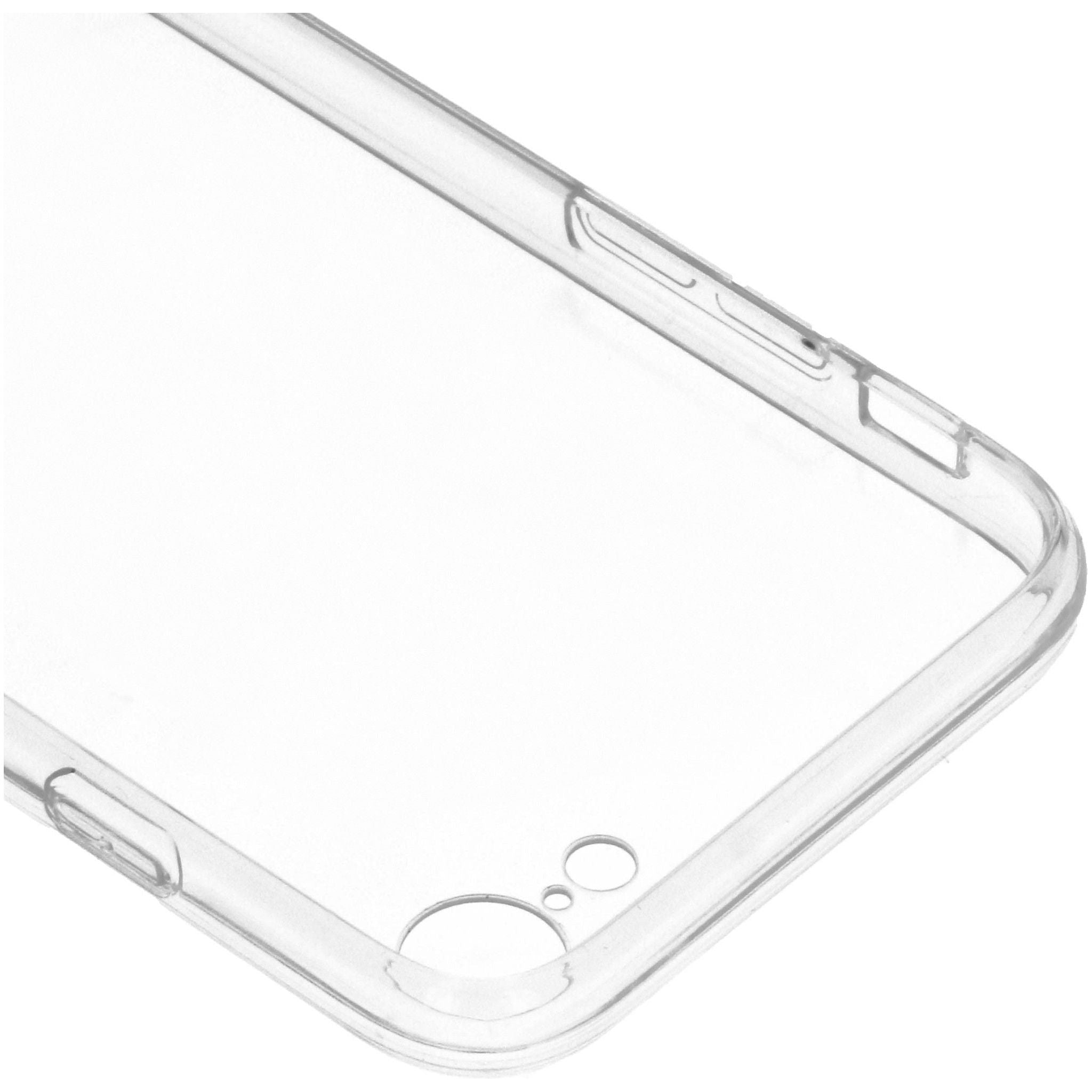 Hoogwaardige Beschermingsset met Doorzichtige Gel Hoes en 2x Premium Gehard Glas Schermbeschermer voor iPhone SE 2020, iPhone 7 en iPhone 8 - Ultieme Bescherming Tegen Krassen en Stoten