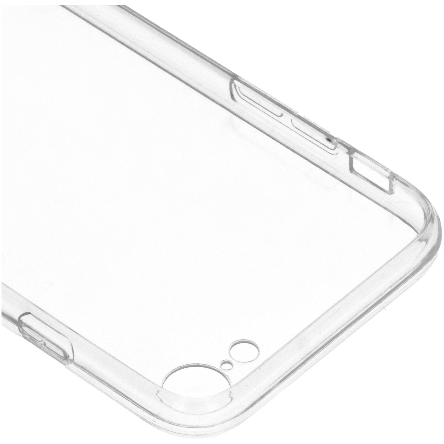 Hoogwaardige Beschermingsset met Doorzichtige Gel Hoes en 2x Premium Gehard Glas Schermbeschermer voor iPhone SE 2020, iPhone 7 en iPhone 8 - Ultieme Bescherming Tegen Krassen en Stoten