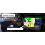 Awesafe 7-Inch GPS Navigatiesysteem - Bluetooth - Europa 2023 Kaarten - Gratis Levenslange Updates - Flitserwaarschuwingen - Stemnavigatie - Geschikt Voor Auto &amp; Vrachtwagen