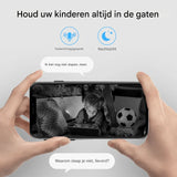 XIAOVV Q2 Beveiligingscamera - Slimme IP Camera - Draadloze WiFi Camera voor Binnen - Beweegdetectie en Nachtzicht - Mini Camera met Groothoeklens - Surveillance Camera - HD Home Security Cam met Appbediening