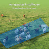 1080P Draadloze Zonnepaneel Beveiligingscamera – 355° Draaibaar – Nachtzicht in Kleur – Bewegingsdetectie – Oplaadbare 10000mAh Accu – IP65 Waterdicht – Bediening via App – Voor Binnen en Buiten