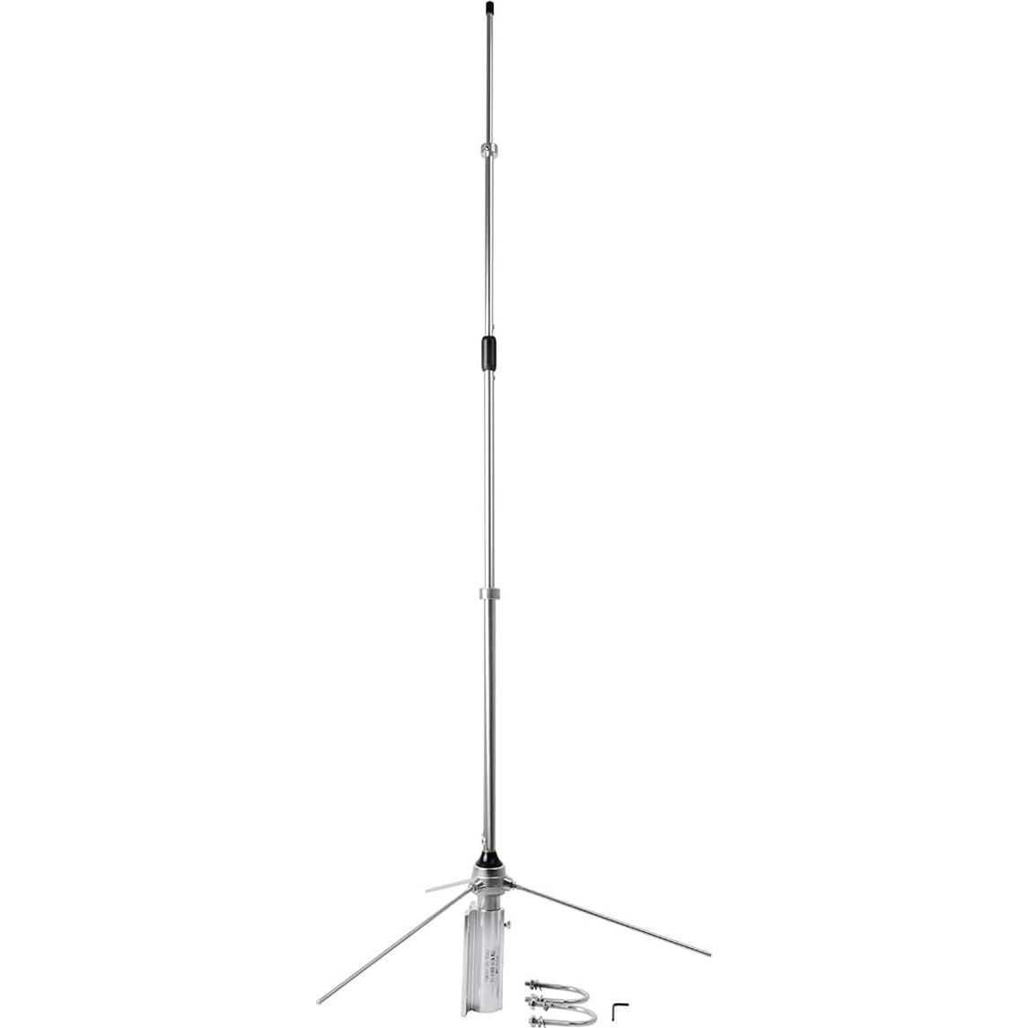 UHF 350-500MHz Omnidirectionele Antenne - Aluminium Versterking - Verstelbare Frequentie - SL16 Connector - Geschikt voor Apparaten, Repeaters & Walkie Talkies