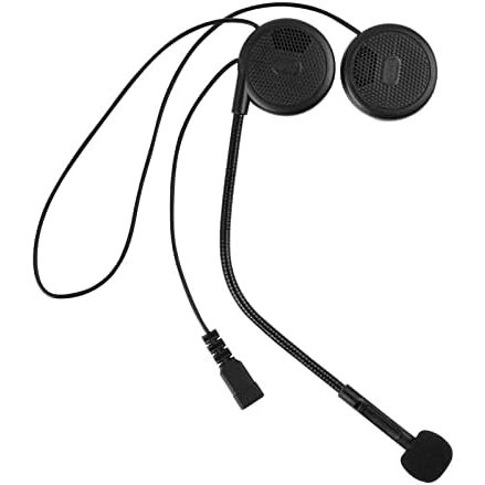 FreedConn Bluetooth Motorhelm Headset – Waterdichte Oortelefoons met Luidsprekers – Handsfree Muziek en Oproepbediening – 70 Uur Standby – 7 Uur Speeltijd – CVC Ruisonderdrukking