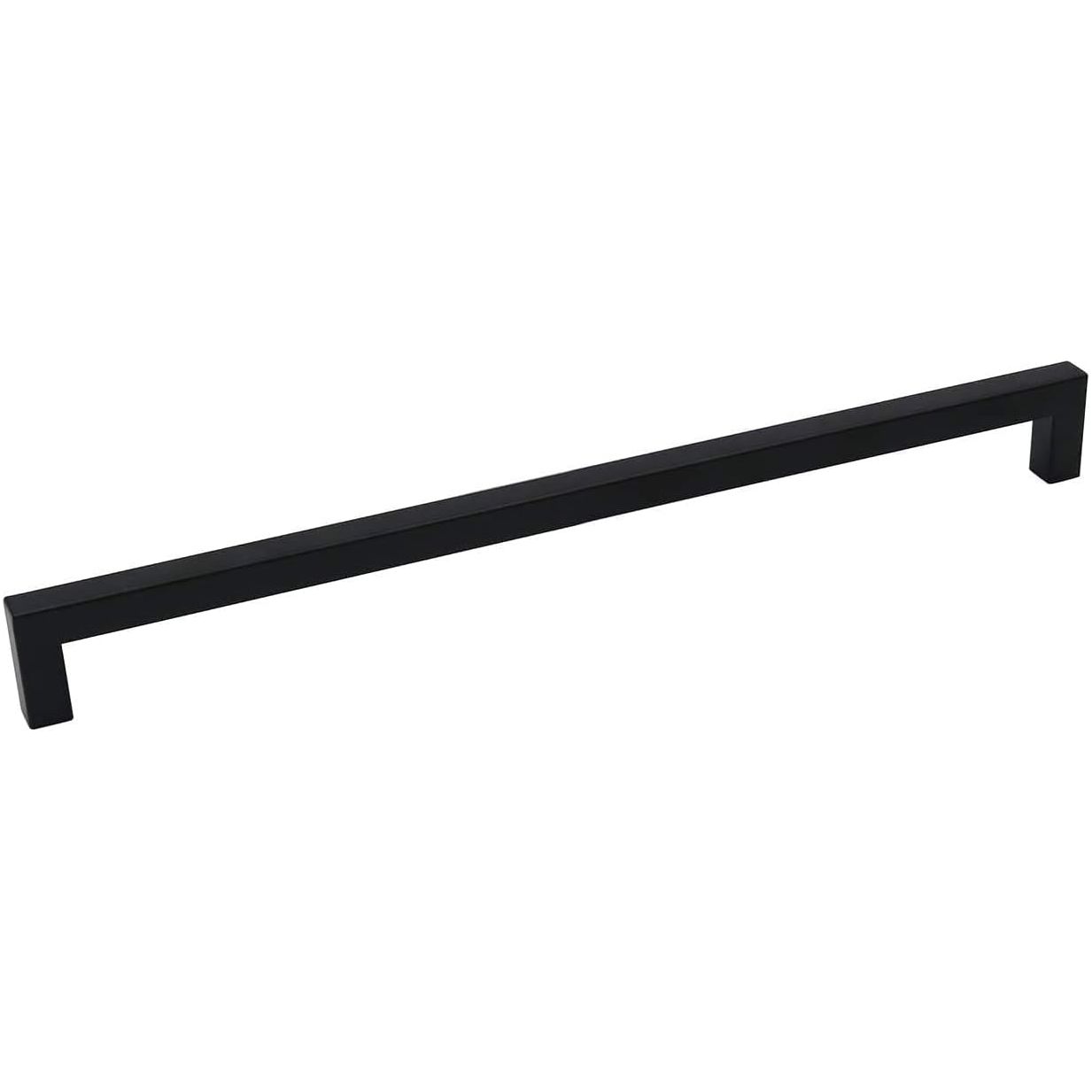 15 Stuks Keukenkast Trekkers Zwart - Vierkant Kast Hardware - Lade Trekkers - Moderne Badkamerkast Handgrepen - Roestvrijstalen Keukenlade Trekkers - 18 Inch Gat Midden - Vernieuw je keuken en badkamer met deze eigentijdse zwarte trekkers