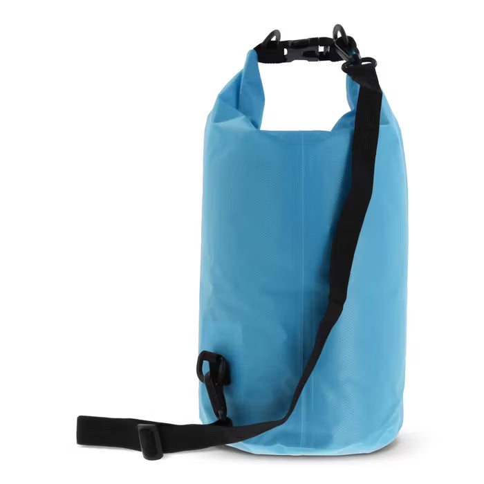 2 stuks – waterdichte dry bag 10L + telefoon waterdichte hoes – seesack met roll top sluiting en schouderband – waterproof tas en smartphone pouch – outdoor set voor strand, kajak, camping en watersport