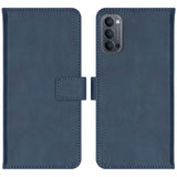 iMoshion Premium Boekhoesje voor de Oppo Reno4 Pro - Marineblauw - Beschermende Flip Cover met Kaartsleuven - Luxe Wallet Case met Magnetische Sluiting - Stijlvol Design - Duurzaam Materiaal - Compatibel met Oppo Reno4 Pro