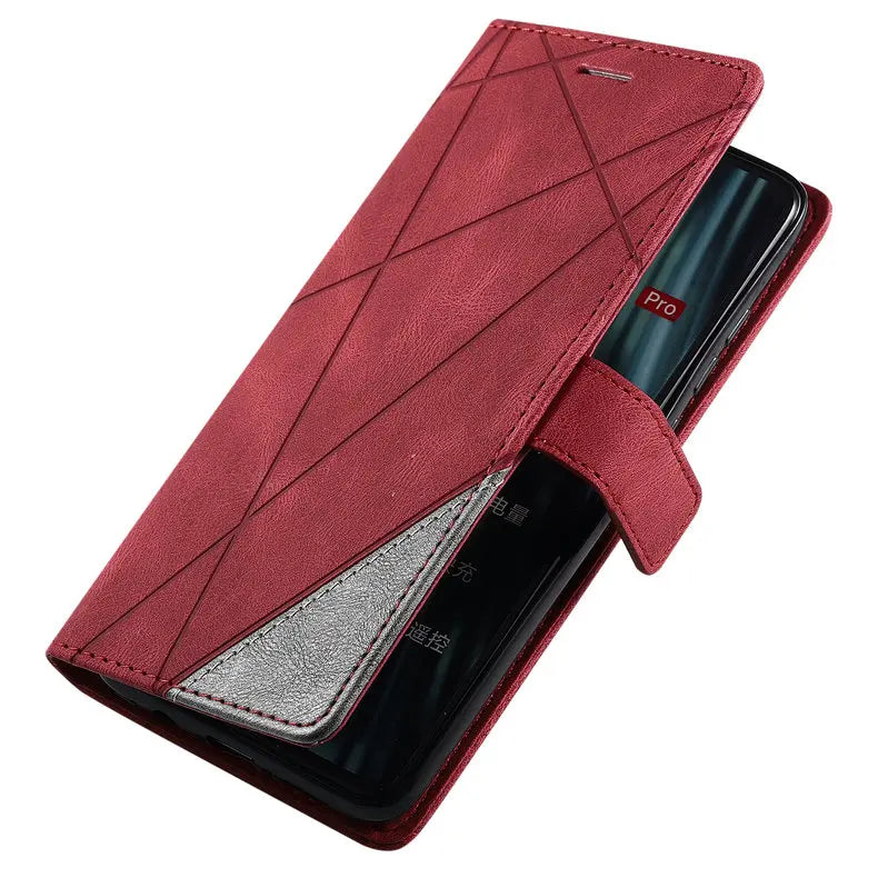 Luxe Portemonnee-Hoesje - Voor Xiaomi Redmi Note 8 -  PU Leder - Met Standfunctie & Opbergruimte - Beschermende Case