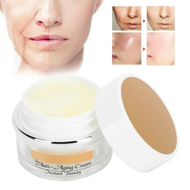 Anti-Aging Gezichtscrème – Anti-Rimpel Hydraterende Gezichtsverzorging – Polypeptide Nachtcrème – Voedende Crème Voor Huidversteviging – 50g – Anti-Veroudering Crème Voor Vrouwen en Mannen