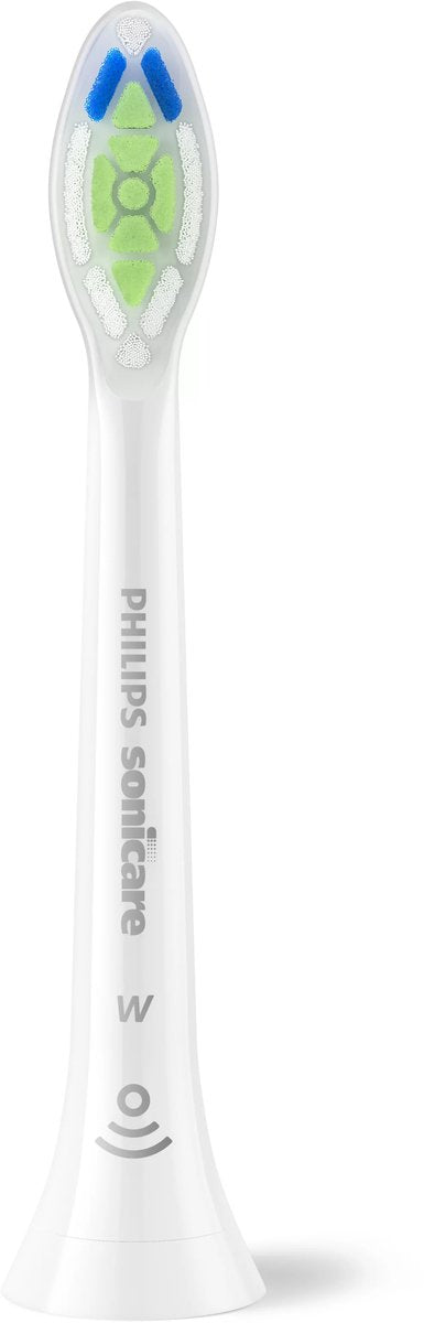 Philips Sonicare W2 Optimal White - Opzetborstels - Verpakking van 8 - Wit - Wittere Tanden - HX6068/87
