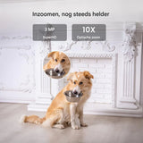 XIAOVV Q2 Beveiligingscamera - Slimme IP Camera - Draadloze WiFi Camera voor Binnen - Beweegdetectie en Nachtzicht - Mini Camera met Groothoeklens - Surveillance Camera - HD Home Security Cam met Appbediening