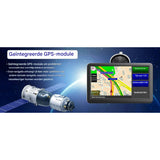 Awesafe 7-Inch GPS Navigatiesysteem - Bluetooth - Europa 2023 Kaarten - Gratis Levenslange Updates - Flitserwaarschuwingen - Stemnavigatie - Geschikt Voor Auto &amp; Vrachtwagen