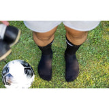 Unisex-Antislip-Voetbalsokken-met-Rubberen-Noppen-Ademende-Lange-Sport-Sokken-voor-Mannen-en-Vrouwen -Zwart