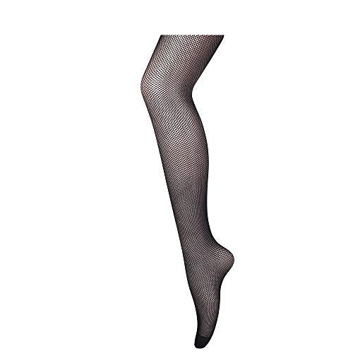 4 Delig - Sierlijke High Waist Fishnet Panty's - Verleidelijk en Comfortabel - Set van 4 paar - Zwart