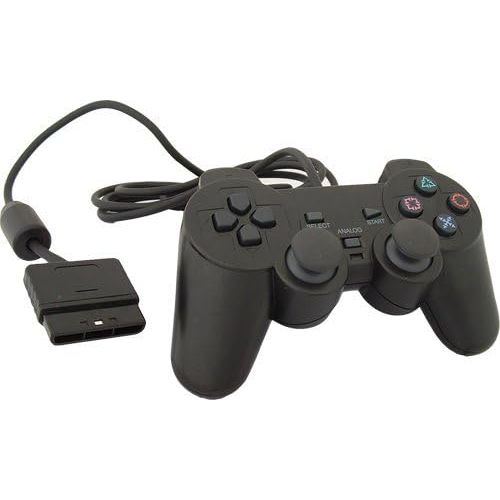 PS2 Controller voor PlayStation 2 - Met Trilling en Analoge Joysticks Zwart