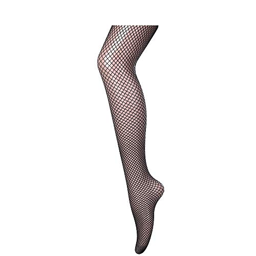 4 Delig - Sierlijke High Waist Fishnet Panty's - Verleidelijk en Comfortabel - Set van 4 paar - Zwart