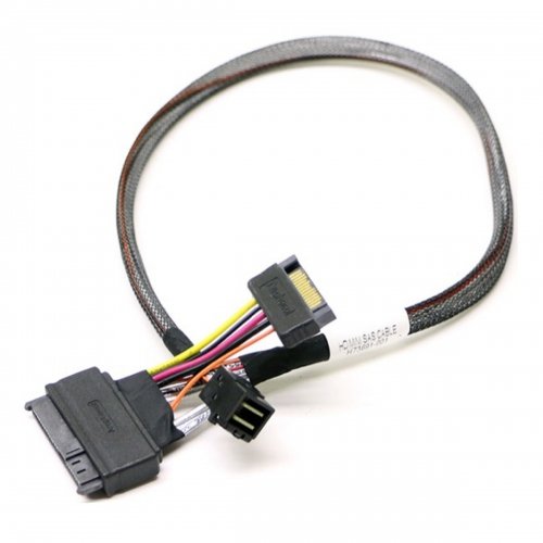 U.2 U2 SFF-8639 naar M.2 SFF-8643 Mini SAS HD SSD Kabel - 0.5 Meter - Compatibel met Intel SSD 750, p3600, p3700 - Hoge Snelheid PCIe 3.0 x4 Verbinding - Duurzame Kwaliteit - Ideaal voor Computer Upgrades