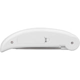 Digitale Vleesthermometer met Kalibratiefunctie – Direct Afleesbare Food Thermometer met RVS Sonde, Inklapbaar Ontwerp &amp; ABS Behuizing – Snelle Temperatuurmeting van -50°C tot 300°C voor BBQ, Bakken, Frituren &amp; Koken (Wit)