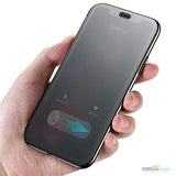 Ultra-Dunne iPhone XS Max Hoes met Touchscreen Flip-Design en Ingebouwd Gehard Glas - Beschermend en Lichtgewicht