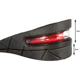Semelles Aanpasbare Hoogteverhoging – 5 cm Verhoging - Geschikt voor Schoenen & Laarzen - Ergonomisch & Ademend Design - Zwart PVC