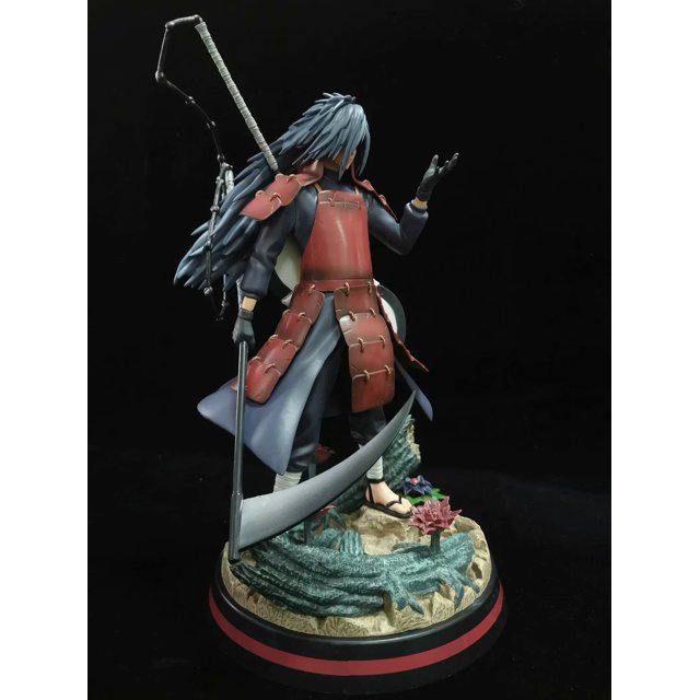 Naruto Shippuden – Uchiha Madara Six Paths Actiefiguur 28 cm | Impure World Reincarnation Madara PVC Model | Anime Verzamelfiguur met Realistische Details | Collectible Beeldje voor Fans, Kinderen & Verzamelaars