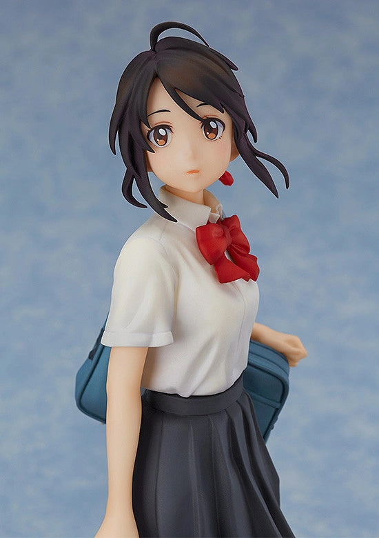 2 Stuks - Mitsuha Miyamizu & Taki Tachibana 1/8 Scale Figuren - Your Name Anime Beeldjes - Kimi no Na wa Manga Collectible Figures - Gedetailleerde Verzamelfiguren van Mitsuha en Taki voor Vitrinekast Bureau Anime Collectie en Display