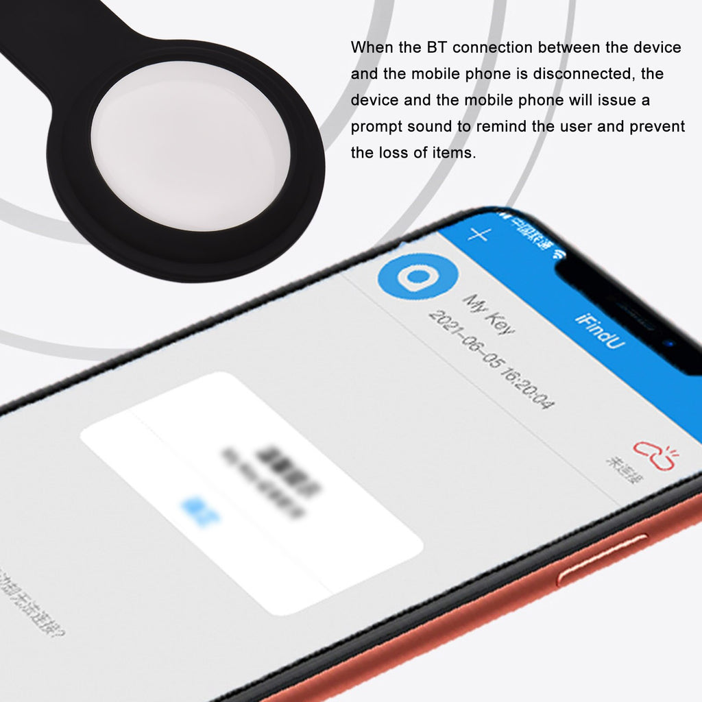 Smart Tag Sleutelvinder & Wallet Tracker - GPS Tracker - Bluetooth Tracking Tag - Naadloze 'Find My' Integratie, Water- & Stofbestendig, Vervangbare Batterij - Ideaal voor iOS / Android - 2024