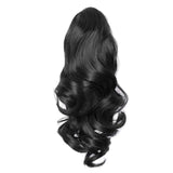 Golvende Synthetische Haarverlenging met Klauwklem - 35 cm (14 inch) - Hittebestendig - Perfect voor Volume & Lengte - Ideaal voor Dagelijks Gebruik & Speciale Gelegenheden