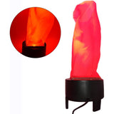 LED Vlamlamp – Hangende Dynamische Vlam Effect Lamp – Gesimuleerde Vuurgloed Decoratie, Veilig &amp; Zonder Warmte – Vlamhoogte 21 cm - Voor Halloween / Kerst