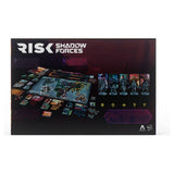 HASBRO Risk Shadow Forces – Strategisch Legacy Bordspel – Campagne van 15 Missies – 2 Dubbelzijdige Speelborden – 5 Miniaturen – Tactische Kaarten – Verborgen Spelonderdelen – Voor 3-5 Spelers