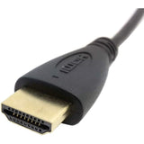 Micro HDMI Haakse 90 Graden naar HDMI Mannelijke HDTV Kabel - 150cm - voor Mobiele Telefoon & Tablet