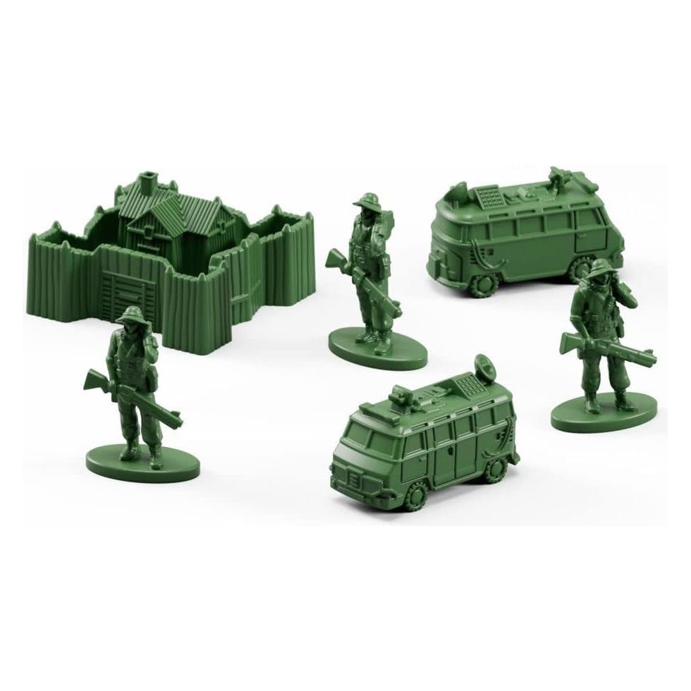 HASBRO Risk Shadow Forces – Strategisch Legacy Bordspel – Campagne van 15 Missies – 2 Dubbelzijdige Speelborden – 5 Miniaturen – Tactische Kaarten – Verborgen Spelonderdelen – Voor 3-5 Spelers