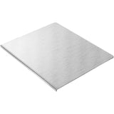 RVS Snijplank 50x50cm – 1.5mm Dikte – Roestvrijstalen Hakplank – Antislip & Geluiddempend – Hygiënisch RVS Snijblad Voor Vlees Groenten Fruit Kaas Pizza – Eenvoudig Schoon Te Maken – Keukenwerkblad 304 Roestvrij Staal