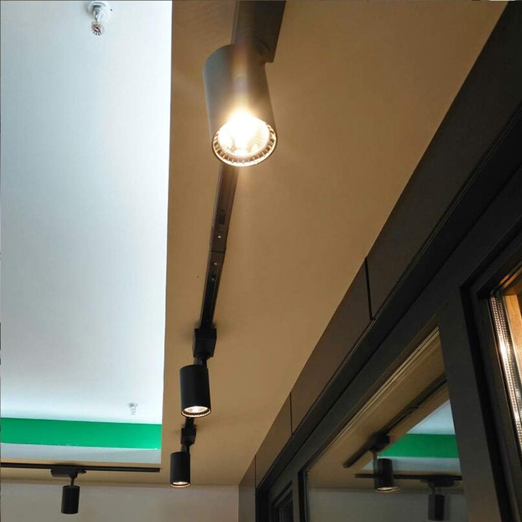 LED Rail Spot Verlichting -  360° Draaibaar - 180° Verstelbaar - Ultradun Ontwerp - AC 220-240V - Kleurtemperatuur 3000K/6000K - Aluminium - IP20 Binnengebruik - 225mm x 85mm - Track Light - Rail Spot