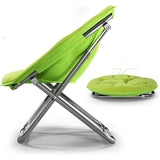 Ronde Opvouwbare Moon Chair – Comfortabele Loungestoel met Armleuningen voor Binnen & Buiten – Ergonomisch Ontwerp, Inklapbare Relaxstoel