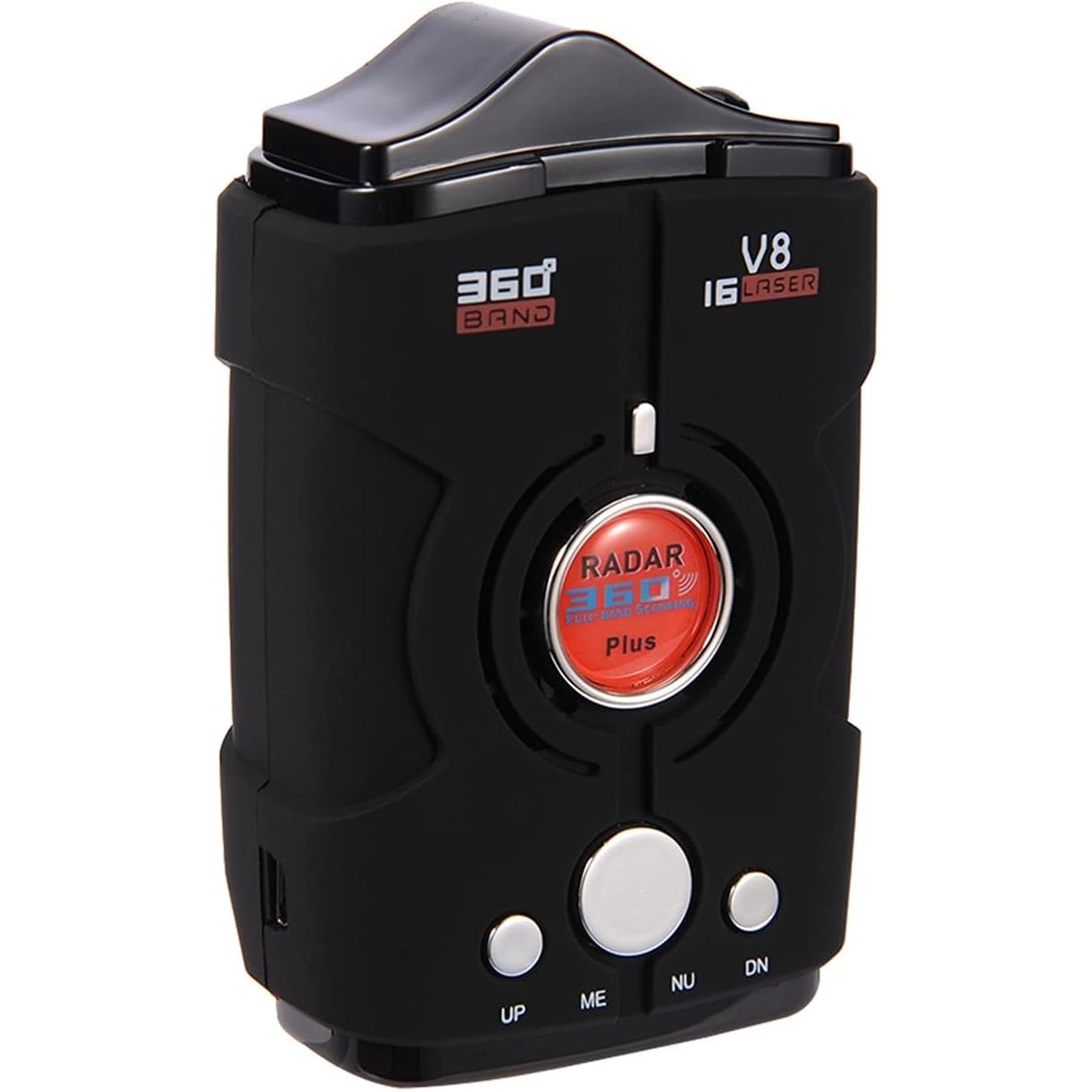 360-Graden Radar Detector - Snelheid Monitor Detectie - Radar Verklikker - Super Heterodyne Technologie voor Optimale Waarschuwing - V8 Radar Detector - Uitgebreide Snelheidsmonitoring - Geschikt voor 12V Auto's - Meerdere Frequentiebereiken