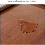 Opbergpoef Kruk – 2 in 1 Voetenbank en Salontafel met Opbergruimte – Massief Houten Frame – Katoen-Linnen Bekleding – Vierkant 40 x 38 x 40 cm – Scandinavisch Design – Nachtkastje Make-upkruk Schoenwisselkruk Bijzetkruk – Meerdere Kleuren