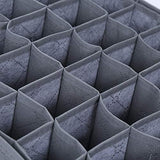 Verstelbare Ladeverdelers - Ondergoed & Sokken Opbergbox - Kleding Organizer 34x32x10cm - Niet-geweven Stof - Voor Lingerie, Ties en Accessoires