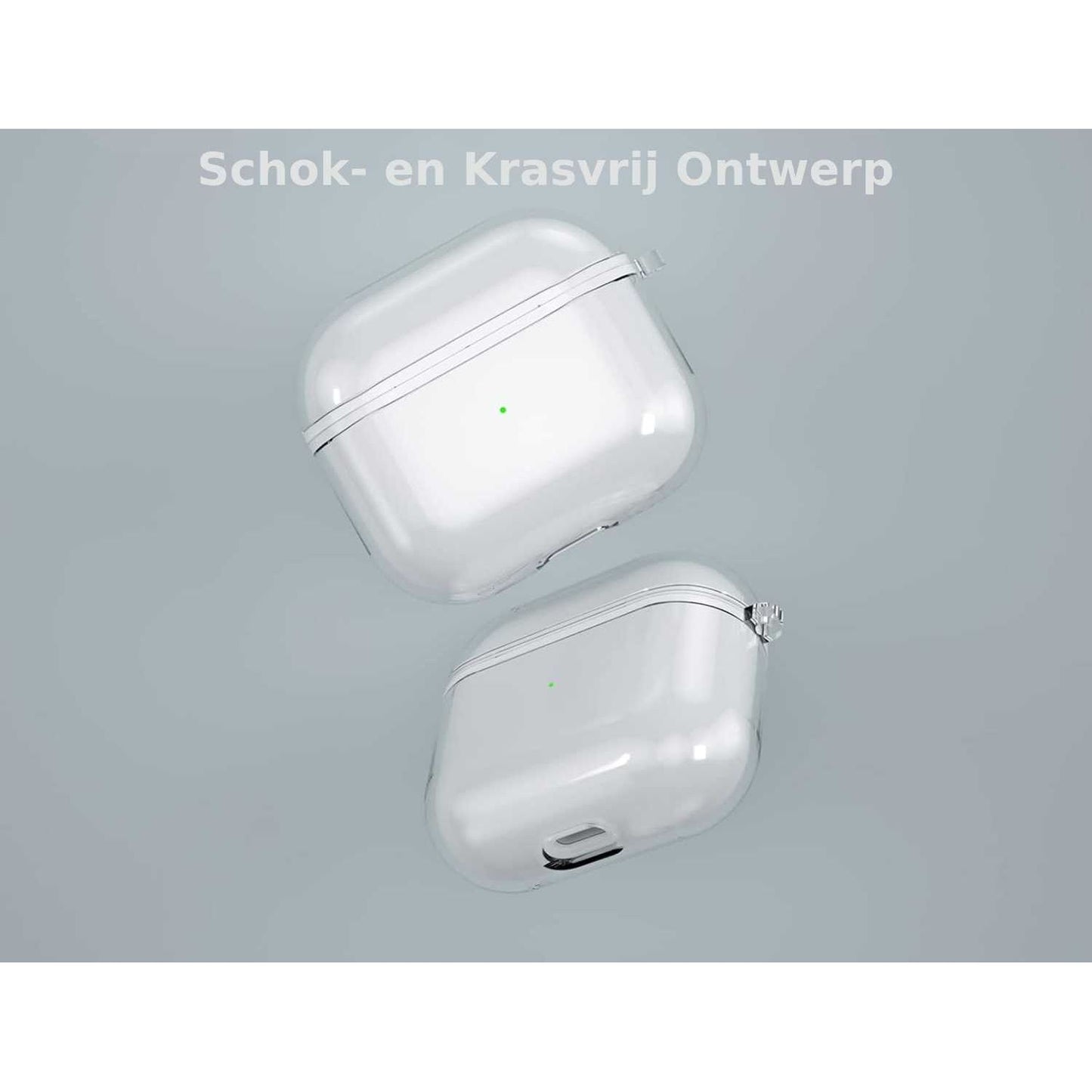 Transparant TPU Hoesje voor AirPods 3e Generatie - Bescherming tegen Krassen, Stoten en Vuil - Perfecte Pasvorm - Hoogwaardig Siliconenmateriaal - Gemakkelijk te Bevestigen en Verwijderen - Behoudt Slank Ontwerp