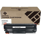 ZoomTec Toner Cartridge Zwart – Vervanging voor HP 83A CE283A – Geschikt voor HP LaserJet Pro MFP M125/M127/M225/M201 Serie – Hoge Capaciteit – Professionele Afdrukkwaliteit - H283AC