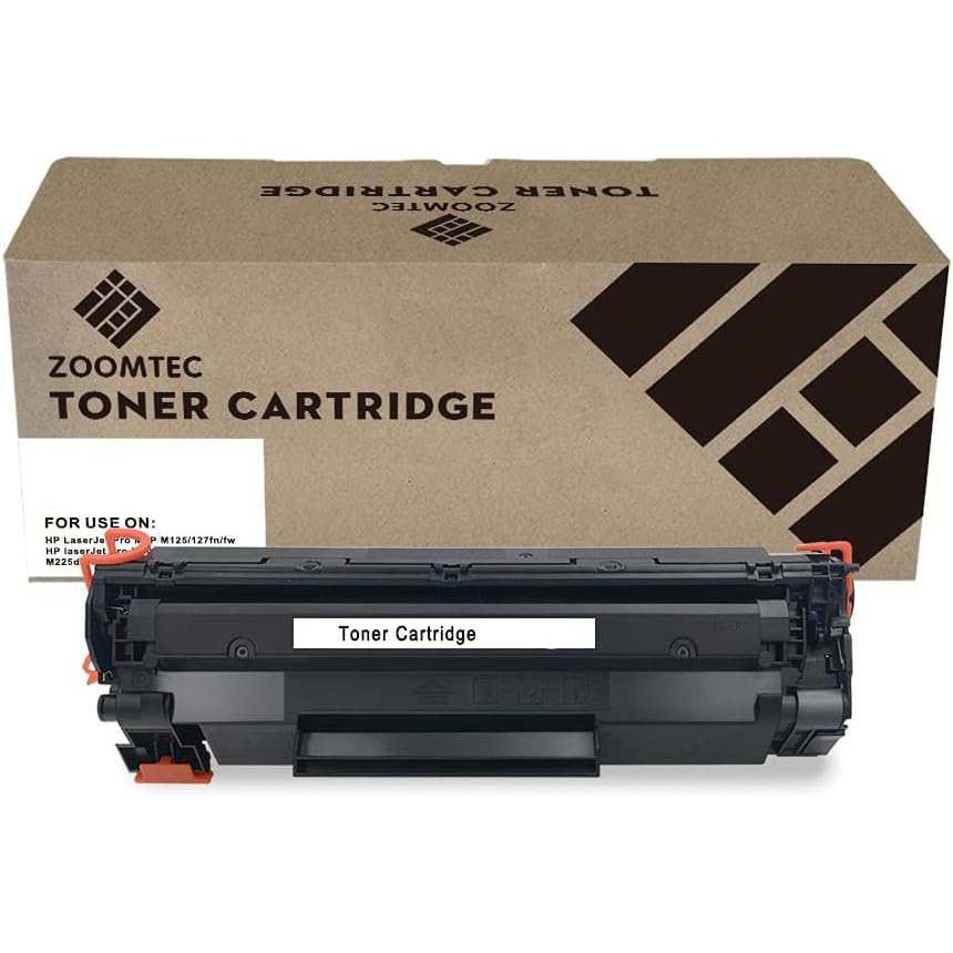 ZoomTec Compatibele Toner Cartridge Zwart – Vervanging voor HP 36A CB436A – Geschikt voor HP LaserJet P1505/P1505N/M1120/M1522N/M1522NF Serie en Canon LBP3250/MF4010/MF4018 – Hoge Capaciteit – Professionele Afdrukkwaliteit – H436CUI