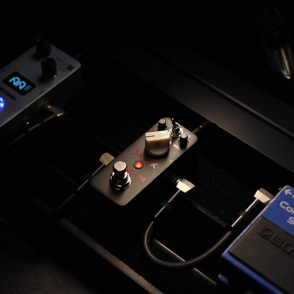 SHARK - Distortion Gitaar Effecten Pedaal - Klassieke Britse Stack Crunch & High Gain - True Bypass - 9V Voeding