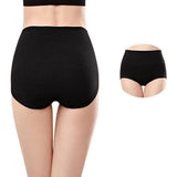 Dames Hoge Taille Katoenen Slips - Buikvlak Stretch - Geschikt voor Dagelijks Gebruik & Postpartum - 5 Pack