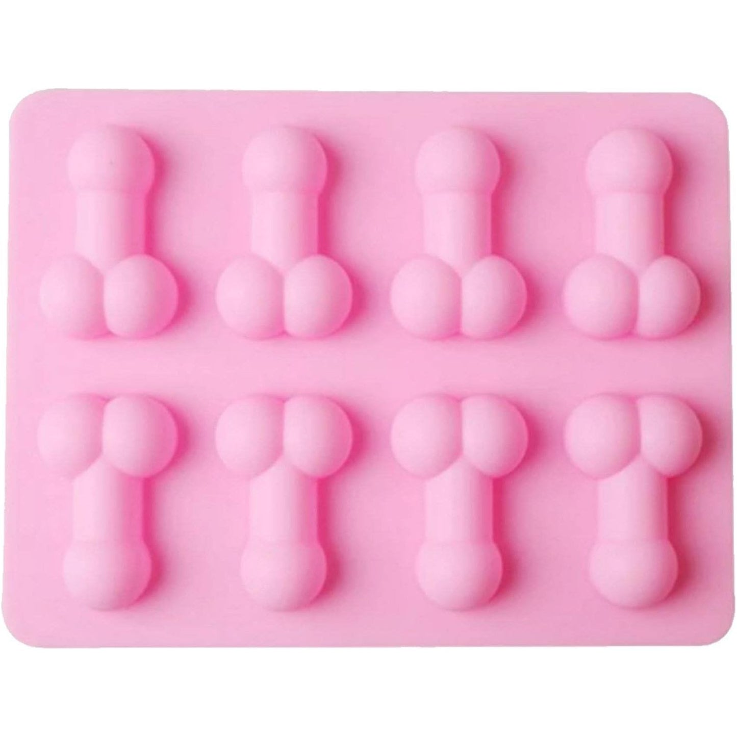 Grappige Siliconen Penis IJsblokjesvorm - Creatieve Siliconen Vorm - Bachelorette Feest Siliconen Mal - Vrijgezellenfeest Siliconen Mal Voor IJsblokjes, Zeep, Chocolade En Cake - Herbruikbare Siliconen IJsblokjesvorm